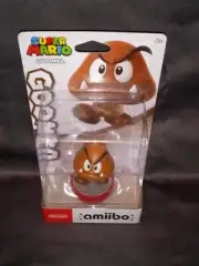 Goomba Super Mario Amiibo Nintendo Figure Brand New Factory Sealed