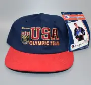 Vintage USA Olympic Team Champion Snapback Cap Hat - NWT