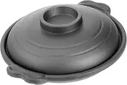 LABRIMP 1pc Claypot Ceramic Stew Pot Cooking Clay Pot Stew Soup Bowl Casserole Pot Containers with Lids Large Stockpot Soup Bowls with Lids Double Bottom Fruit Bowl Aluminum Alloy