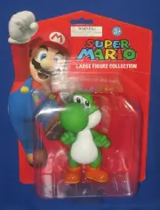 Super Mario Brothers Yoshi 5" Action Figure 2012 MOC Nintendo Video Game Goldie