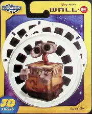 Disney's WALL-E 3d View-Master 3 Reel Packet SEALED