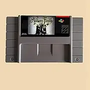 Royal Retro Addams Family 16 bit Big Gray Game Card For NTSC Game Player