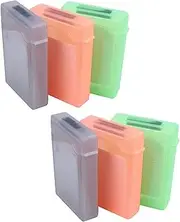 Mellisso 10 PCS 3.5 inchPortable IDE Sata HDD External Case Hard Drive Case Hard Case Plastic Protection Case