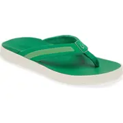 OluKai Leeward Flip Flop in Bamboo /Bamboo at Nordstrom, Size 11 Bamboo/Bamboo