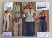Vogue Patterns Wardrobe, Jacket Skirt Top Dress Pants, V1021, AA 6-12 (8616)