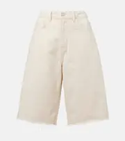 [Rohe] Róhe High-rise denim shorts UK 12 beige