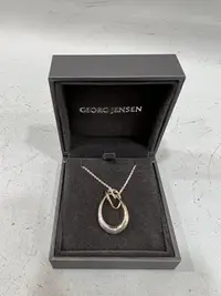 在飛比找Yahoo!奇摩拍賣優惠-喬治傑生 GJ Georg Jensen 750 黃K金 純