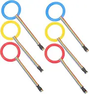 HAMPPLIES 6pcs Line up Leash Walking Rope Preschool Handle Rope Rope Net Safe Walking Rope Walking Rope with Rings Leash Door Kit Plastic
