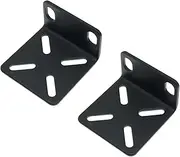 Maxmoral 2pcs Adjustable Rack Ears Rack Mount Kit for 17.3 inch Wide Switches