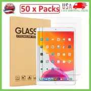 50-Pack Tempered Glass Screen Protector For iPad 10.2 inch 8th 7th Generation