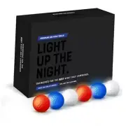 Glow in The Dark Golf Balls - Light Up LED Golf Balls | Colored Night Golf