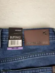 Buffalo David Bitton Men Jackson Slim Straight Stretch Dark Blue 30x29 (32x28.5)