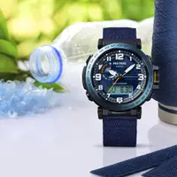 在飛比找PChome24h購物優惠-CASIO PRO TREK 環保太陽能三重感應登山錶/PR