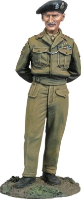 W Britain 10080 Museum Collection British Field Marshall Bernard Montgomery