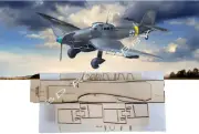 Junkers JU87D 82" Wingspan RC Airplane Kit Laser Cut Balsa Ply Short Kit + Plan