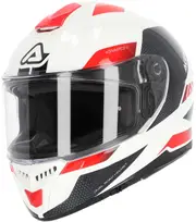 Acerbis Krapon, full face helmet , color: White/Red/Black , size: M