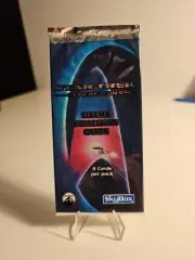 Star Trek Generations Cinema Collection Skybox 6 card Foil Pack unopened