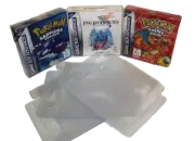 Nintendo Gameboy Advance GBA Box Clear Protective Case Covers Dropdown Menu