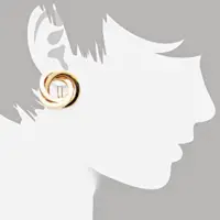 在飛比找蝦皮購物優惠-Michael Kors MK 金色耳環購於美國保証真品