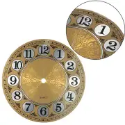 Classic Aluminum Wall Clock Dial Face Vintage Arabic Numeral Design 180mm