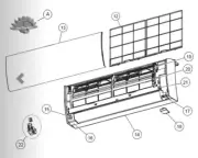 FUJITSU K9317250009 aka 9317250009 AIR FILTER KIT HFI