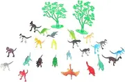 ORFOFE 24PCS Educational Simulation Dinosaur Dinosaur Models for Safe Playthings Present for Engaging Creative Learning Tool