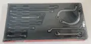 NEW Snap-on ESW10MM 13 Piece 10mm Metric Essential Wrench Set in Tray USA NEW