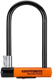 Kryptonite Evolution Series U-Lock 4 x 9" Keyed Black Includes Bracket