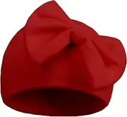[Generic] Kids Hats Mittens Set | Warm Hospital Hat,Nursery Turban and Cute No Scratch Mittens, Kids Girl Accessories for Winter
