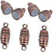 KAILIKETIY Elegant Vintage Jewelry Clasps 5pcs Magnetic Buckles for Necklace DIY Jewelry Connectors