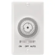 Prime 125V 24 Hr. In-Wall Mechanical Timer TNIW24 Pack of 6 Prime TNIW24