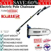Pole Chain Saw Electric Extendable Chainsaw Pruner Tree Cord Telescopic Pruning