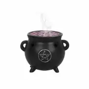 Lovely Pentacle Cauldron Cone Incense Holder Burner Wicca Pagan Altar Deco