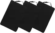 Toddmomy 3pcs Car Seat Protector Mats Kick Back Cover for Dirt Mud Scratches Durable Easy Installation Kick Resistant Vehicle Seats