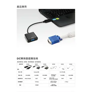 Uptech 登昌恆 DC201 Dp to VGA 訊號轉換器