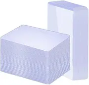 Xingbing Plastic Card Sleeves Top Loaders, 50Pcs Clear Trading Card Sleeves, Polypropylene Material, 76x101 mm/3x4 inch