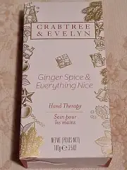 Crabtree & Evelyn Ginger Spice & Everything Nice Hand Therapy 3.5 oz