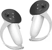 Maecker vr Anti-Slip Controller Straps with Adjustable Knuckle Straps Compatible with Meta Quest 3S for Quest 3 Controller Grips Cover for Quest 3S/3 Accessories