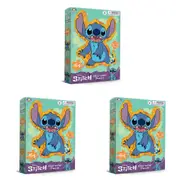 3x 46pc Stitch Character Jigsaw Puzzle Educational Toy 38x28cm Kids/Toddler 3y+