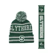 Harry Potter Beanie Hat and Scarf Set Slytherin