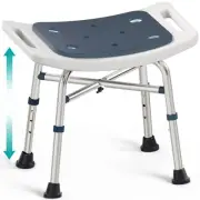 Shower Stool - Chair for Inside (350 lb) Adjustable Height Seats for Adults Bath