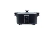 Morphy Richards 6.5L Benchtop Digital Slow Cooker Home Kitchen Matte Black