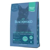 在飛比找PChome24h購物優惠-【BLACKWOOD柏萊富】特調無穀全齡貓配方(鴨肉+鮭魚+