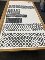 Vex IQ - Turntable Housing and Bushing - PartNo 228-2500-(191-195) - Set/Pack