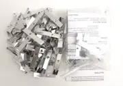 Wrap-On Roof & Gutter De-Icing Cable Clips Lot of 110+ CLIPS ~ New ~ Short Long