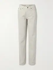 [The Row] The Row - Carlton High-rise Straight-leg Jeans - White - US8 US 8 White