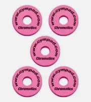 CYMPAD Chromatics Set (5 pieces) 40/15mm Pink for Crash Cymbals CS15/5K