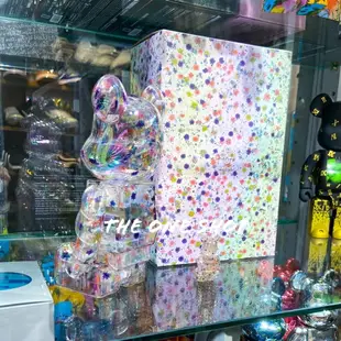 TheOneShop BE@RBRICK Anever 透明 彩色 乾燥花 碎花 珠光 炫彩 庫柏力克熊 熊 400% 100%