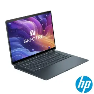 【HP 惠普】14吋Core Ultra7-155H翻轉觸控EVO AI筆電(皇爵翻轉Spectre x360 14-eu0023TU/32G/1TB SSD/W11P)