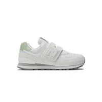 在飛比找蝦皮商城優惠-New Balance 574 童鞋 米白 綠 中大童 W楦